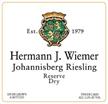 Hermann J. Wiemer Riesling Dry Reserve